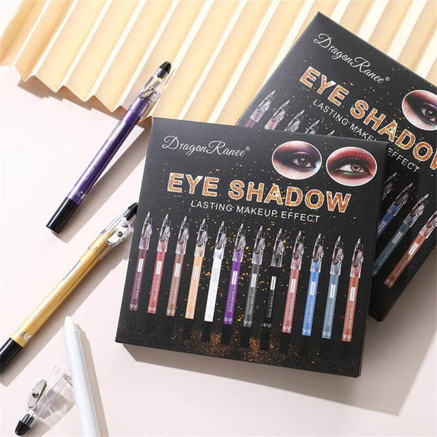 12 Colors Eyeshadow Pencil Set